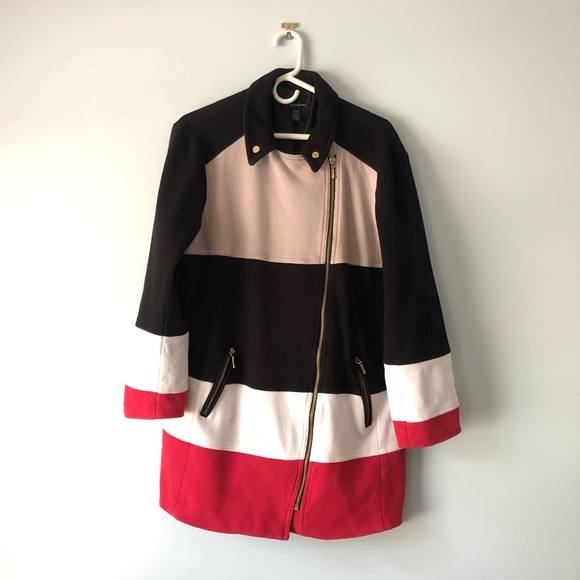 INC International Concepts Jackets & Blazers - INC Colorblock Coat